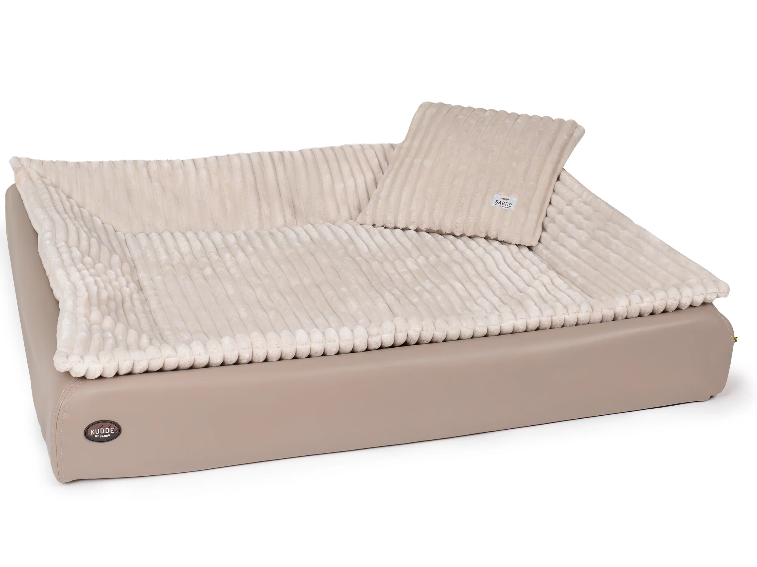 All-In Relax Bundle | KUDDE Hundebett + Einlage & Kissen - Image 12