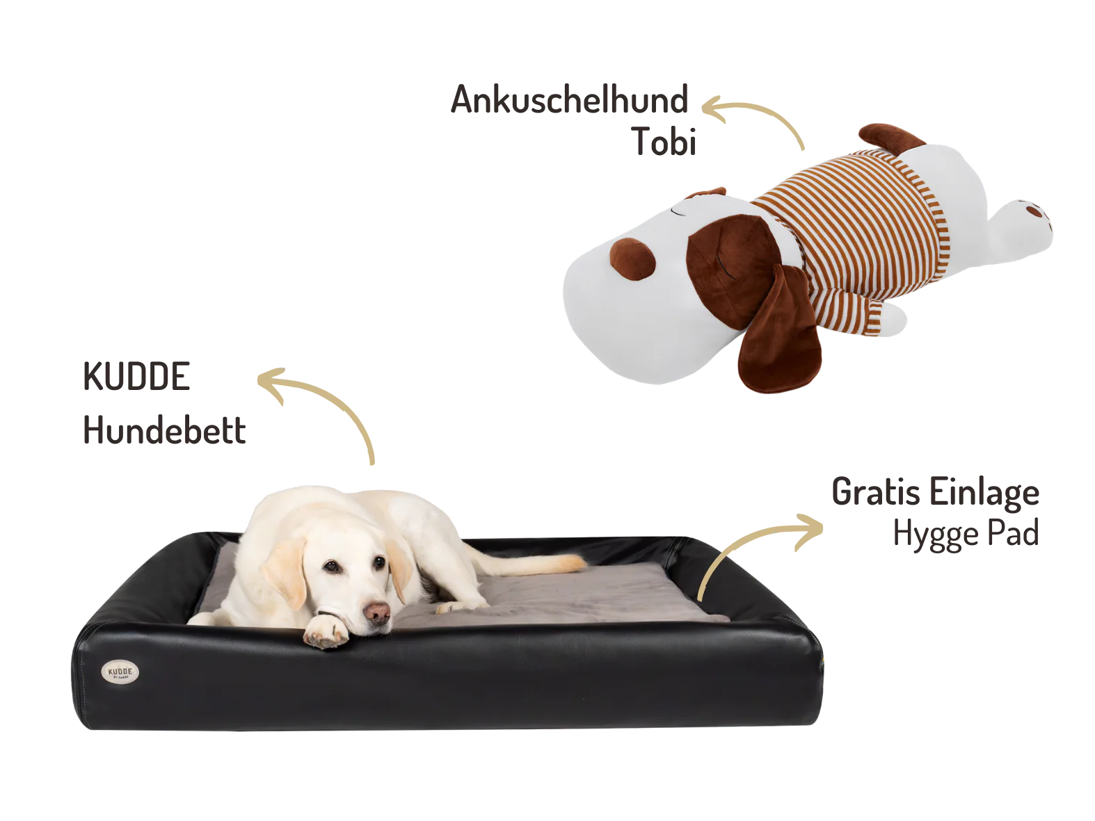 Buddy-Set | KUDDE Hundebett + Ankuschelhund - Image 11