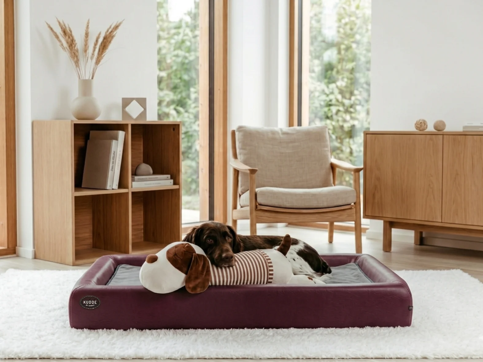 Buddy-Set | KUDDE Hundebett + Ankuschelhund - Image 4