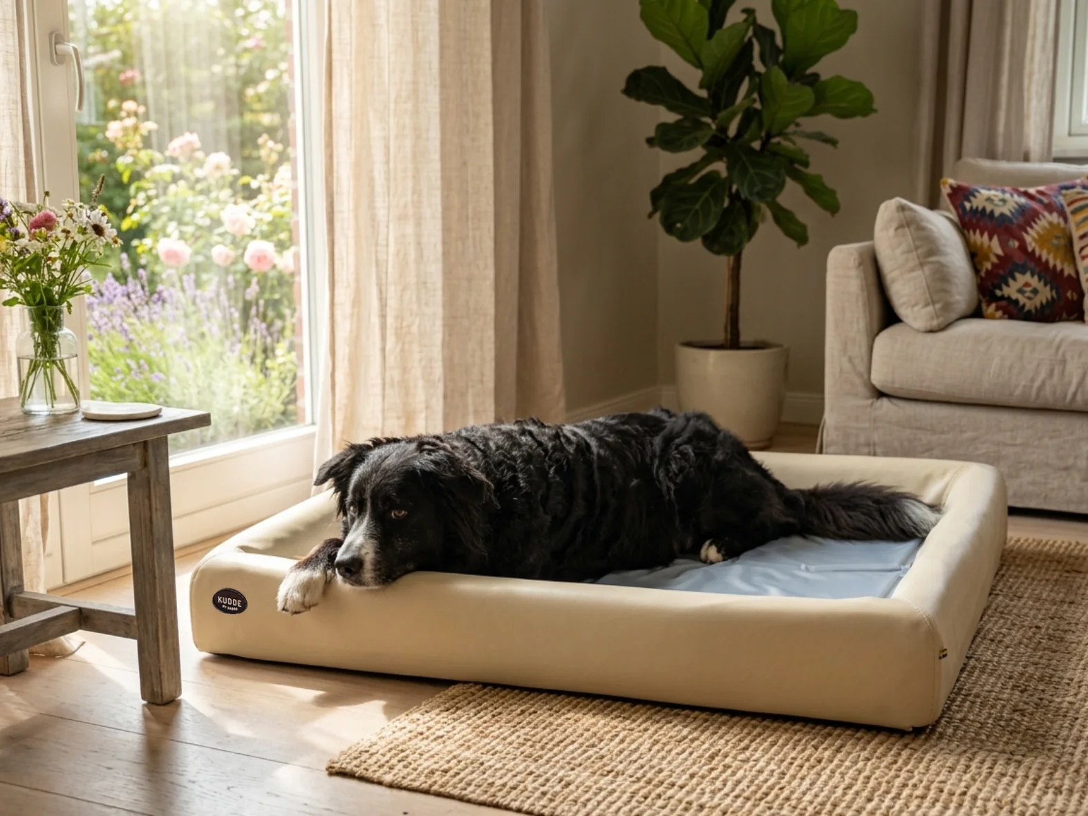 Cool-Down-Bundle | KUDDE Hundebett + Kühleinlage SVALA - Image 13