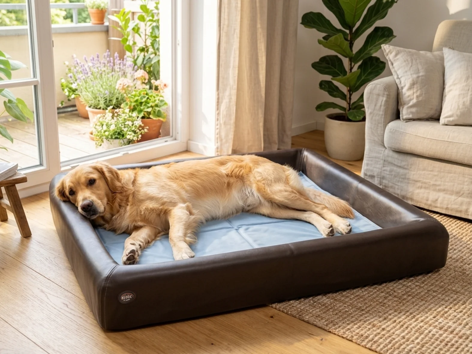 Cool-Down-Bundle | KUDDE Hundebett + Kühleinlage SVALA - Image 18