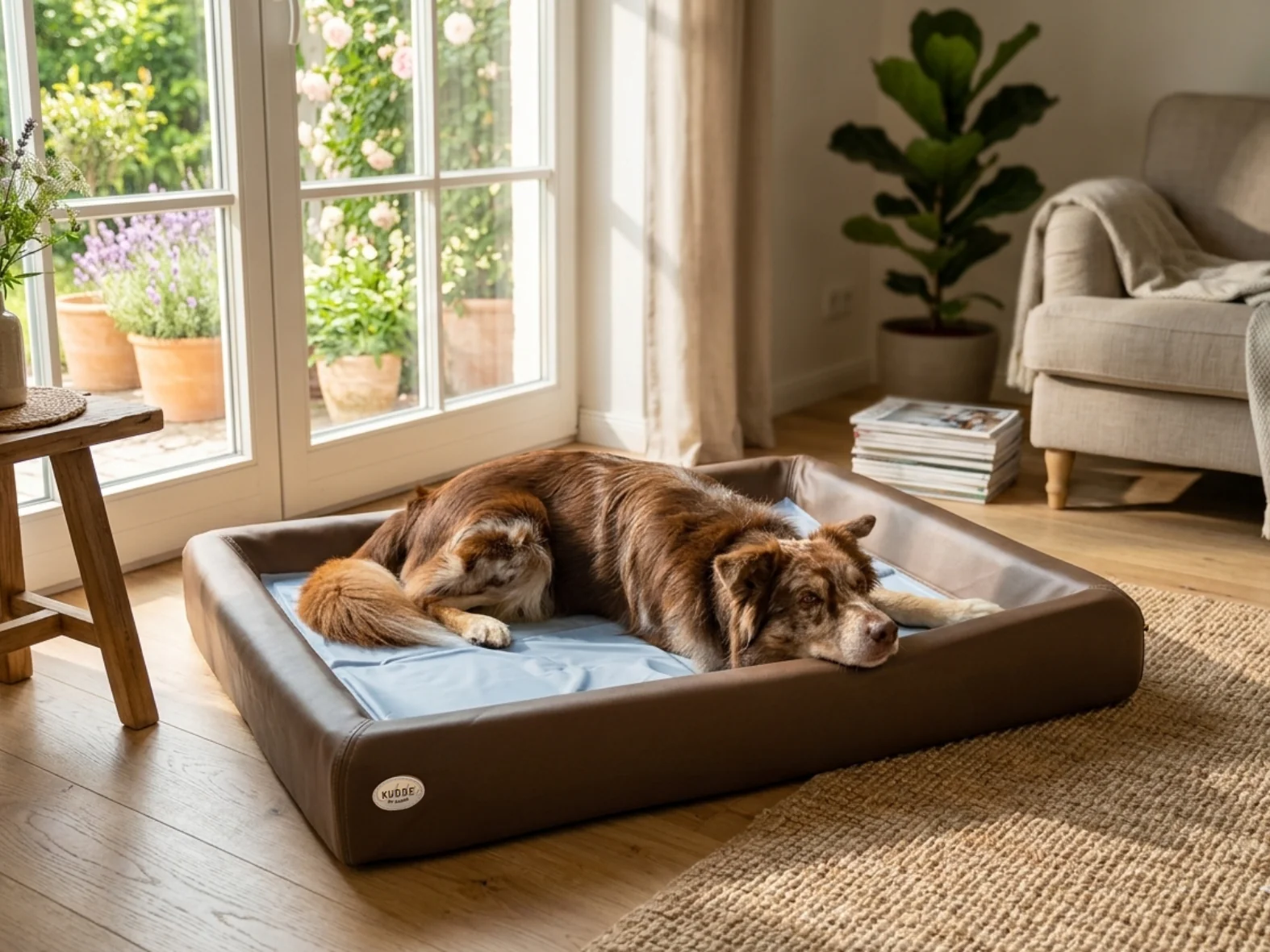 Cool-Down-Bundle | KUDDE Hundebett + Kühleinlage SVALA - Image 27