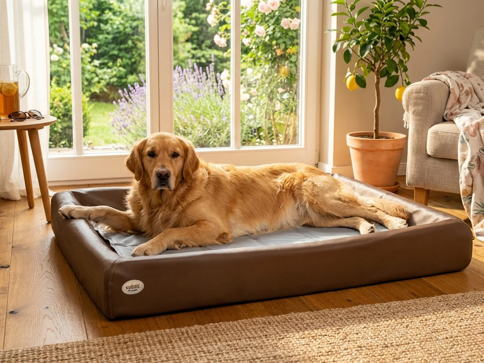 Cool-Down-Bundle | KUDDE Hundebett + Kühleinlage SVALA - Image 28