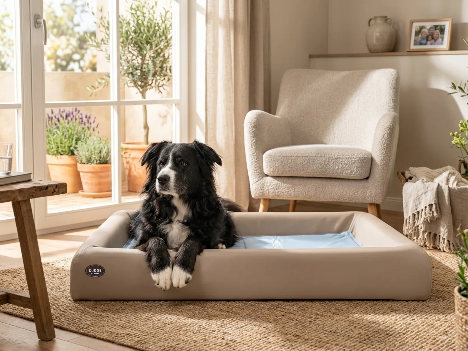 Cool-Down-Bundle | KUDDE Hundebett + Kühleinlage SVALA - Image 7