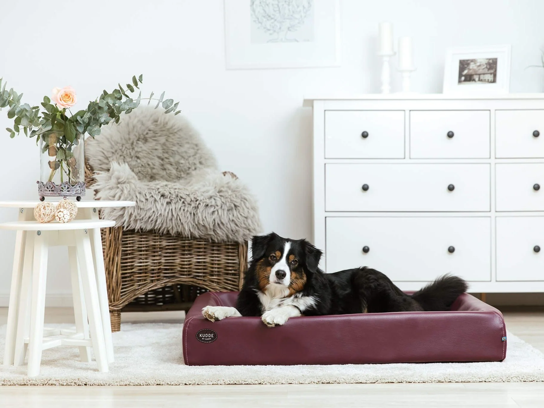 Hundebett KUDDE Kunstleder - Image 20