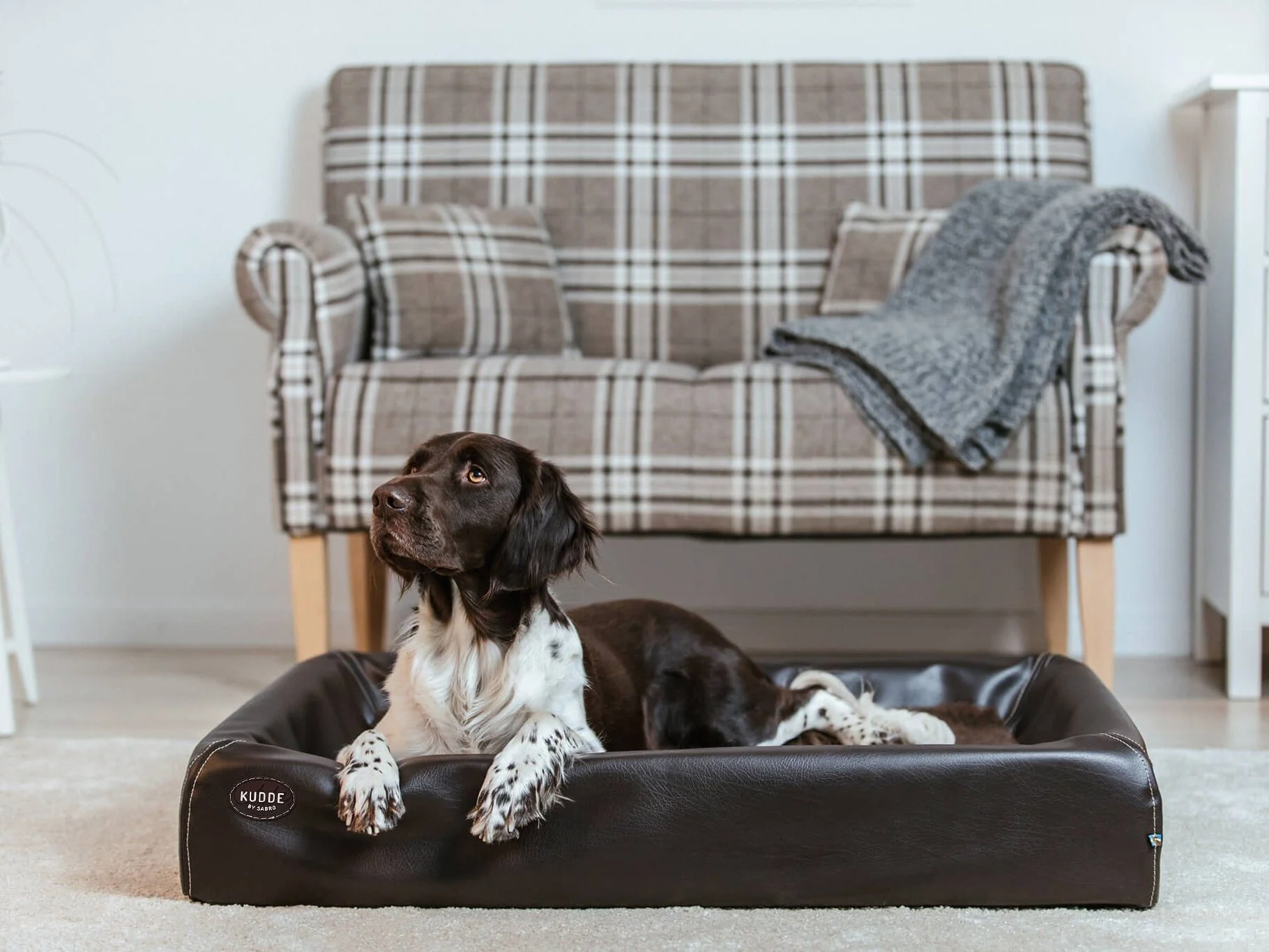 Hundebett KUDDE Kunstleder - Image 28