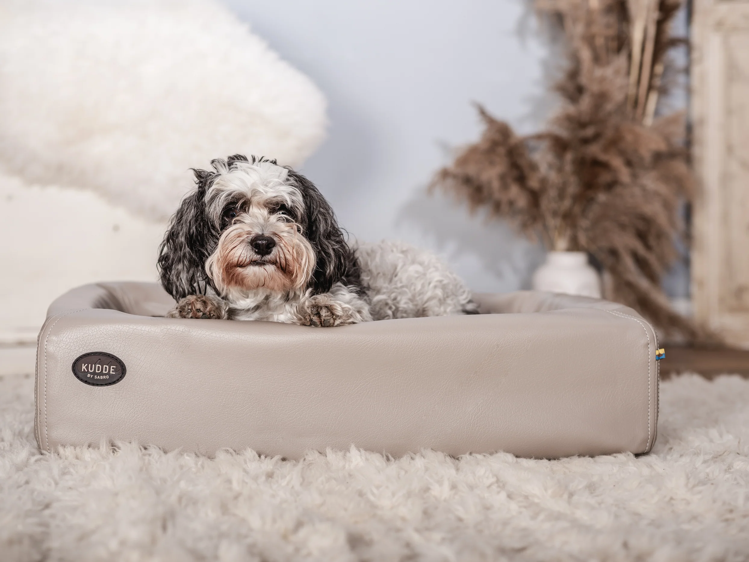 Hundebett KUDDE Kunstleder - Image 8