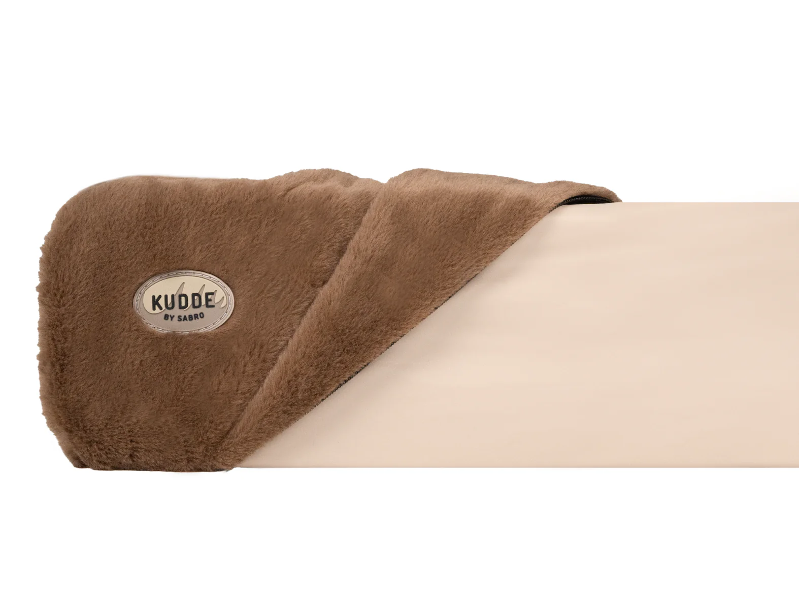 Hundebett KUDDE Kuschelfell (vegan) - Image 4
