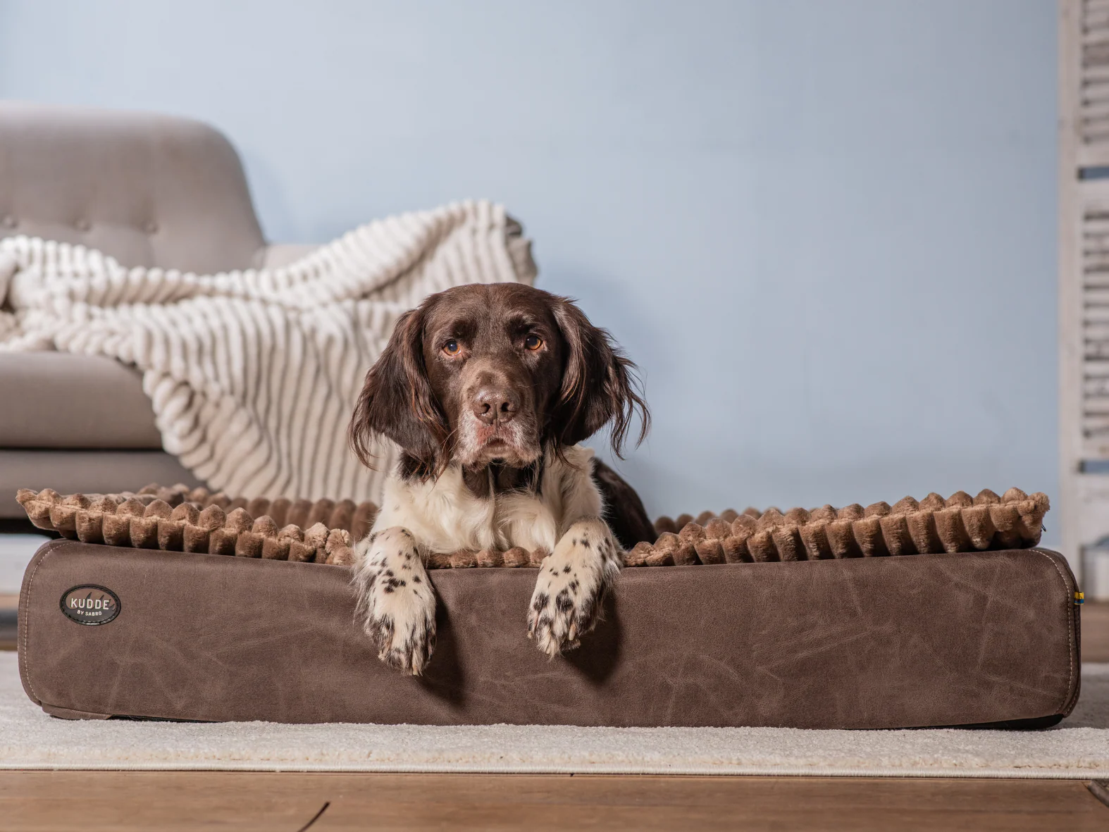 Hundebett KUDDE veganes Wildleder - Image 14