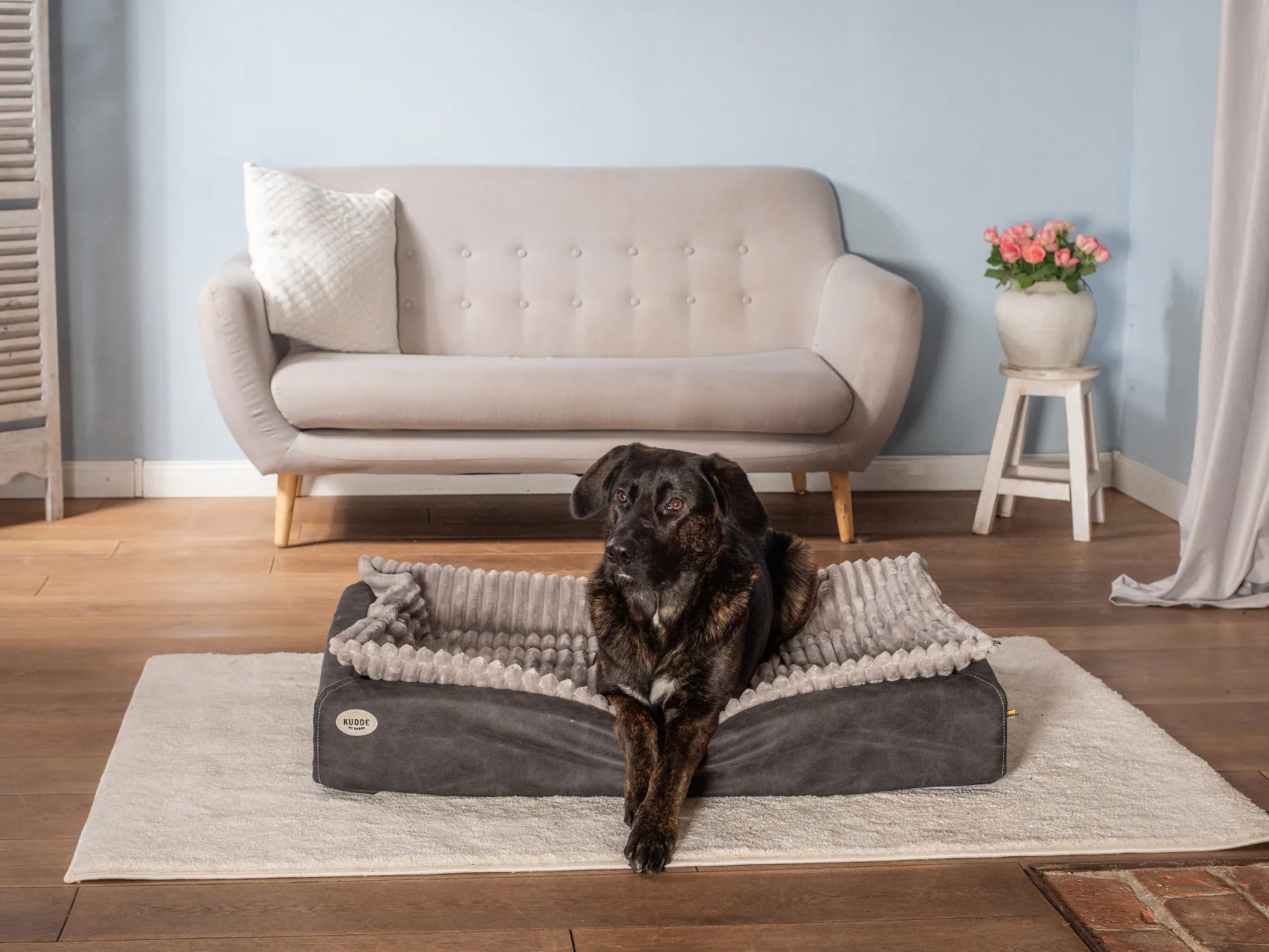 Hundebett KUDDE veganes Wildleder - Image 19