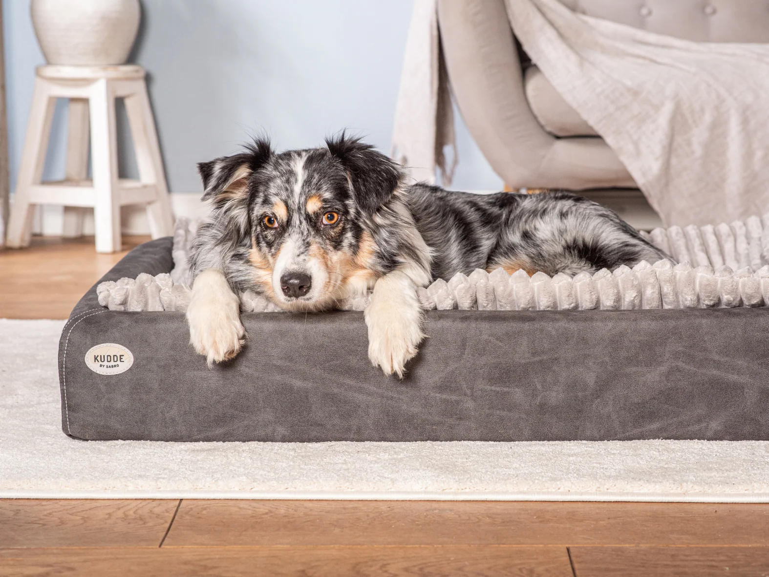 Hundebett KUDDE veganes Wildleder - Image 20