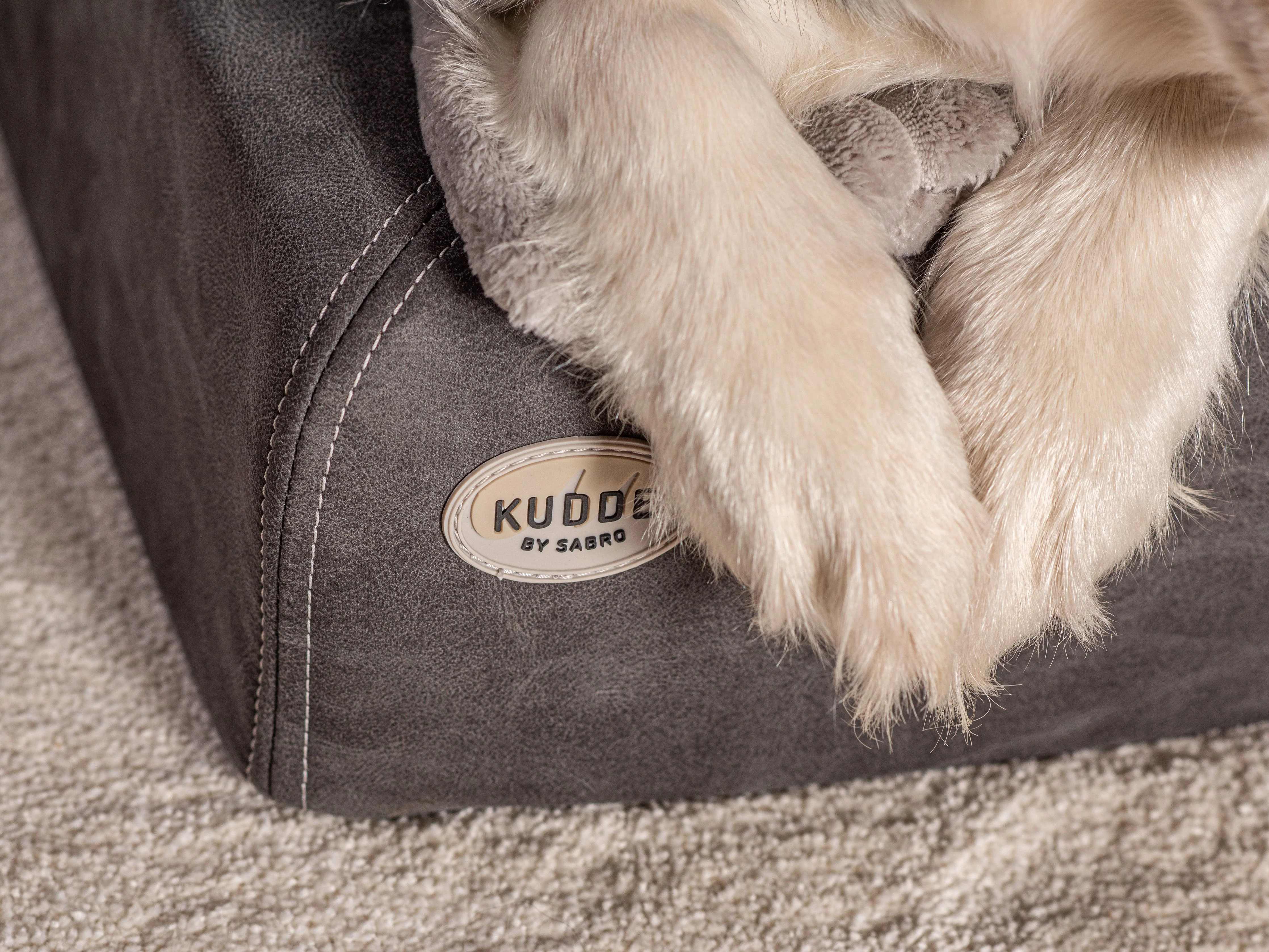 Hundebett KUDDE veganes Wildleder - Image 21