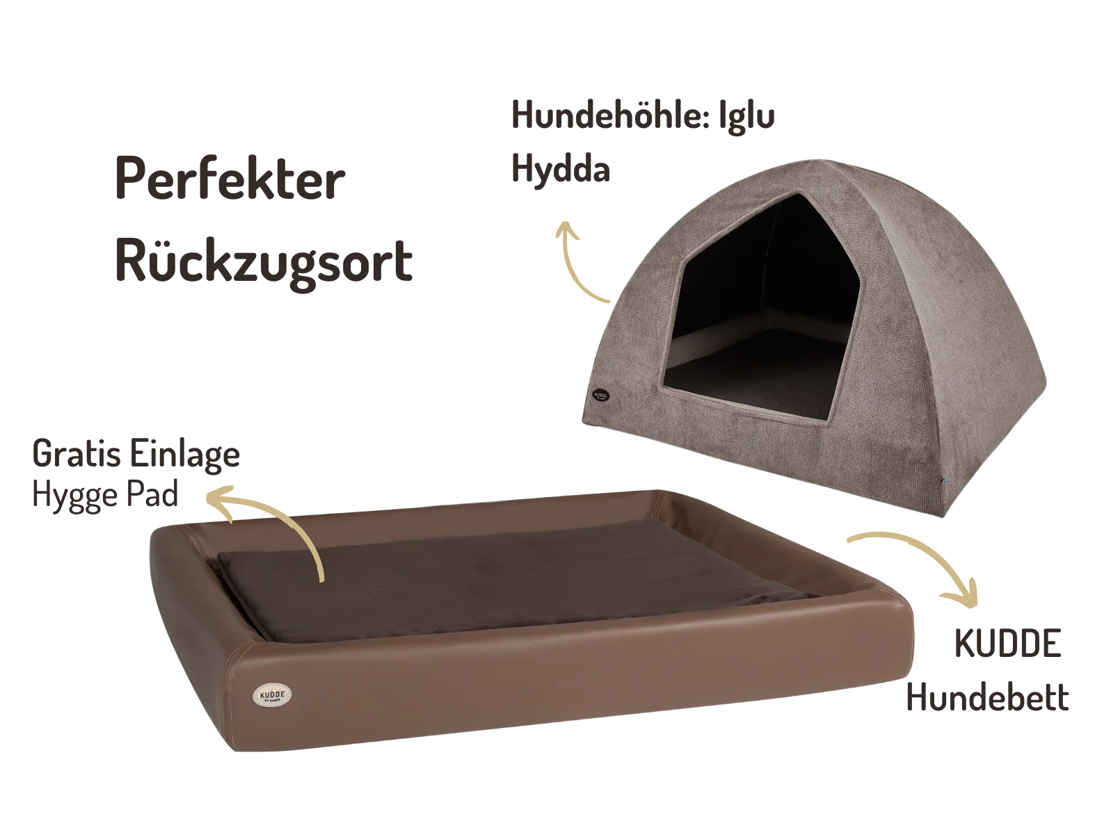 Hundehöhlen-Bundle | KUDDE + Iglu Hydda - Image 3